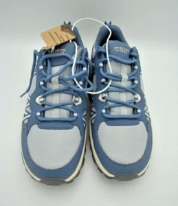 Skechers Trail Grand Peak Balsam Sneaker Womens Sz 9.5 Blue Gray Hiking Outdoor - Picture 1 of 15