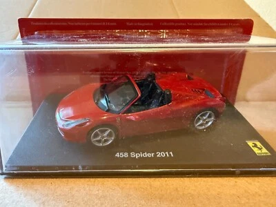 Ferrari 458 Spider 2011 Red 1/43 Altaya - Image 1 of 3