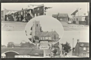 EDT Vintage Multiview Postcard, Snape Village, Aldeburgh, Suffolk - Bild 1 von 1