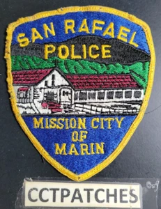 SAN RAFAEL, KALIFORNIEN POLIZEI SCHULTERAUFNÄHER CA - Bild 1 von 2