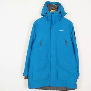 DIDRIKSONS STORM SYSTEM Damen Parka Jacke Gr 42 XL Kapuze Thermo Blau - Bild 1 von 10