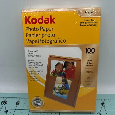 Kodak Photo Paper Glossy 100 Sheets 4" X 6"  - Image 1 of 4