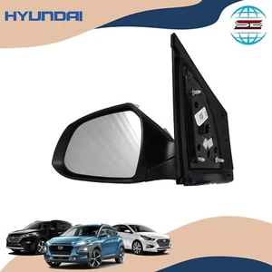 FOR 2016-2019 HYUNDAI GRAND I10 2016-2020 XCENT F/L OUTSIDE REAR MIRROR VIEW LH - Picture 1 of 6