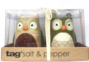 TAG Owl Salt and Pepper Shaker Set - Picture 1 of 2