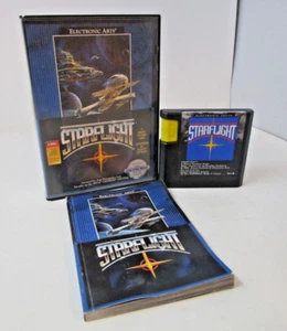 Starflight SEGA Genesis 1991 CIB Game Case Manual Complete Vintage Retro - Picture 1 of 11