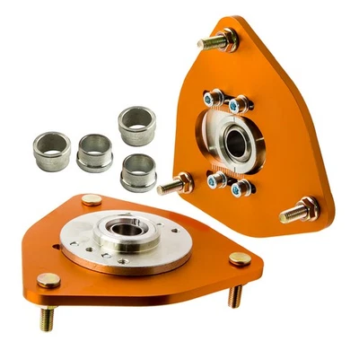 2 Pcs Front Mount Adjustable Camber Plate for Subaru Impreza WRX 2002-2007 - Image 1 of 4