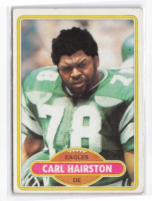 Carl Hairston 1980 Topps #92 Rookie - Image 1 of 2