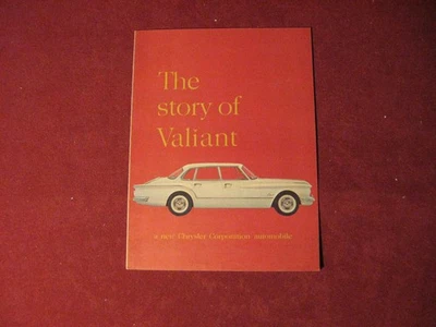1960 Plymouth Valiant Standard size Sales Brochure Booklet Catalog Original - Image 1 of 4
