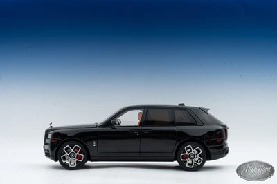 1/18 Original Rolls Royce Cullinan  Black With Orange 🤝ALSO OPEN FOR TRADE🤝 - Image 1 of 4