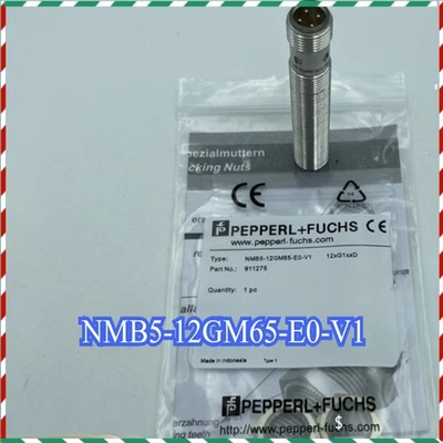 1PCS NEW PEPPERL + FUCHS NMB5-12GM65-E0-V1 sensor free shipping Fast Ship - Image 1 of 4