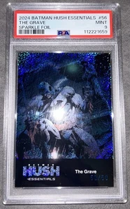 Batman Hush Sparkle Foil 50/50 Cryptozoic DC Comics Trading Card PSA 9 Mint Rare - Picture 1 of 23