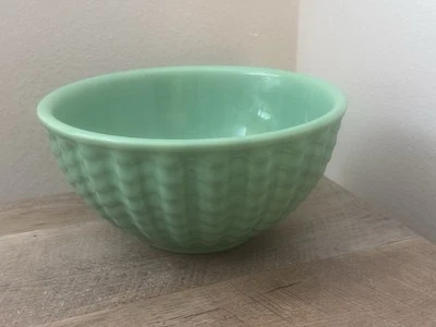 Gladding McBean GMB Pottery Cocinero Bowl 8.75” Green Tropico Mixing Serving USA - Image 1 of 4