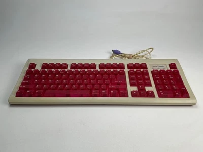 AccuTouch Turbo-Trak Vintage Keyboard HQK BITS9001 for Retro Computers - Image 1 of 4