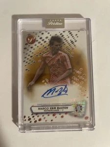 Marco Van Basten Países Bajos Holanda 2024 Topps Prístino Camino a Euro Automático/50 - Imagen 1 de 2