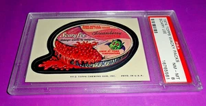 1974 TOPPS WACKY PACKS 🦇 SCARY LEE PACKAGES SERIES 8TH PSA 8 NM MINT - Picture 1 of 3