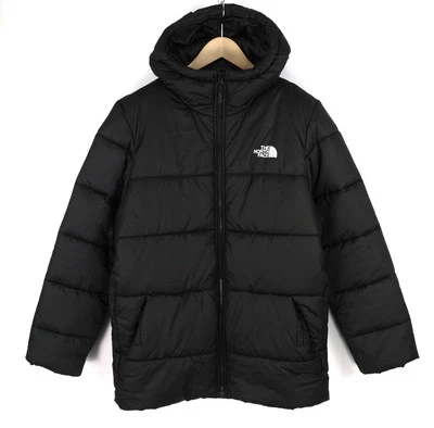 THE NORTH FACE Massif Synthetic Parka Men Jacket M Full Zip Padded Hooded Puffer - Image 1 of 4