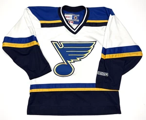 Vintage 90s CCM St. Louis Blues NHL Hockey Jersey Adult Size Small - Picture 1 of 5