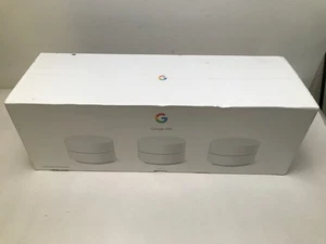 Google Wifi - AC1200 Mesh Wi-Fi System - 3 Pack - Model GA02434-US - NEW Sealed - Picture 1 of 1