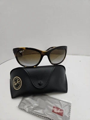 GAFAS DE SOL POLARIZADAS RAY-BAN RB 4216 710/T5 MARRÓN DEGRADADO 56-20 Foto 1 de 4