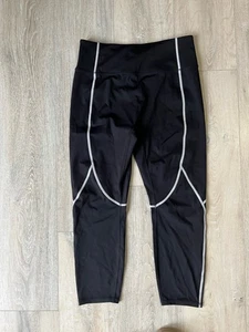 Damen-Leggings Zuda Large schwarz-weiß neu ohne Etikett - Bild 1 von 3