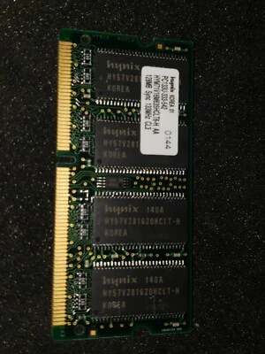 HYNIX 128MB Memory RAM PC133U-333-542 - Image 1 of 4