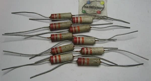 Resistencia de carbono sólido Erie tipo 8 22K 22000 ohmios 20 % 1/2 vatios axial NOS cantidad 10 - Imagen 1 de 2