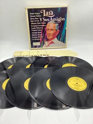AGUSTIN LARA Lara y sus amigos (76’ RCA 8x VINYL LP BOXSET MEXICO) NM- - Image 1 of 4