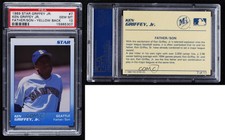 1989 Star White/Blue Yellow Back Ken Griffey Jr #7 PSA 10 GEM MT Rookie RC HOF