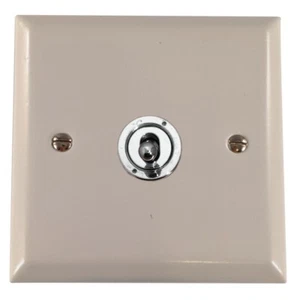 Interruptor de luz de conmutación G&H SFW281-PC placa de espectro blanco mate 1 banda 1 o 2 vías - Imagen 1 de 1