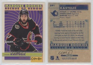 2022-23 O-Pee-Chee Marquee Rookie Retro Mark Kastelic #591 Rookie RC