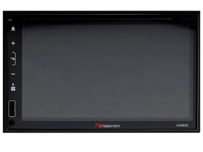 Nakamichi NA6605 6.8" Double Din Apple & Android Car Play Auto Navigation Stereo - Image 1 of 4