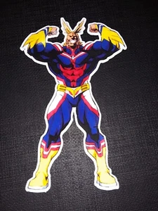 All Might My Hero Academia MHA glänzender Aufkleber Anime-Geräte, Wände, Fenster! - Bild 1 von 7