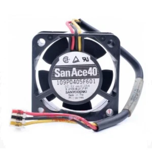 SANYO 109P0405F601 4020 40mm x 20mm Cooler Cooling Fan DC 5V 0.25A 3Pin TG51 - Picture 1 of 3