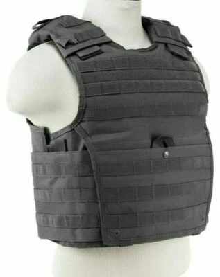 VISM Expert Plate Carrier Vest 2XL-3XL Tactical Shooting Range Hunting GRAY - Image 1 of 4