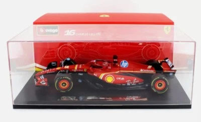 Ferrari SF-24 Charles Leclerc #16 Imola GP 2024 Emilia Romagna 1/18 Bburago F1 - Immagine 1 di 2