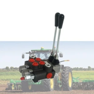 2 Spool 13 GPM Hydraulic Directional Control Valve for Tractors Loaders - Picture 1 of 7