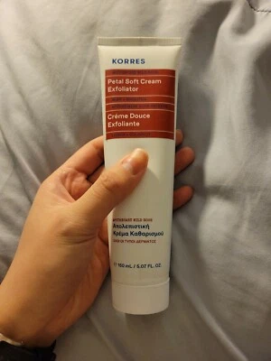 Brand New SEALED Korres Apothecary Wild Rose Petal Soft Cream Exfoliator 150ml - Image 1 of 4