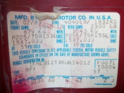 Used Fuel Injection Throttle Body fits: 1989 Ford Bronco ii Throttle Valve Assem Foto 1 de 4