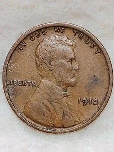 1912 ~ LINCOLN WHEAT CENT ~ CH VF - Bild 1 von 2