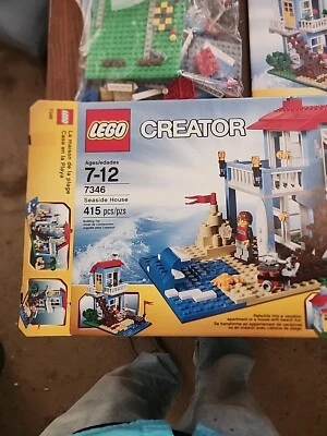LEGO Creator 3 in 1 Seaside House Set #7346 - Incomplete - Image 1 of 4