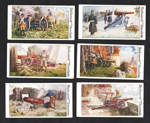 History Of Canons Ser 131 Stollwerck German Card Set 1900 Artillery War Soldier - Picture 1 of 2