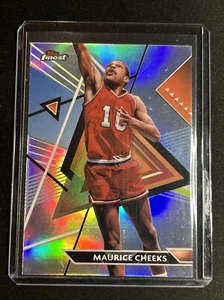 🔥Maurice Cheeks 2023-24 Topps Finest Silver Refractor #136 “Uncommon” SP 76ers - Imagen 1 de 2