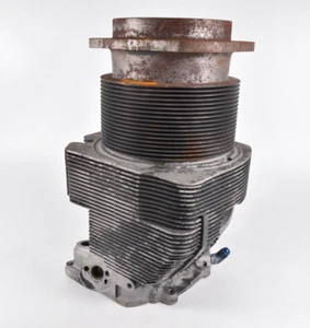 Airplane Engine Cylinder Industrial Steam Punk Art Decoration Aviation Part - Picture 1 of 7
