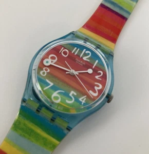 Swatch Watch Color The Sky GS124 Rainbow Armbanduhr AG 2003 - Bild 1 von 4