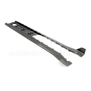 Carbon Fiber GT500 Rocker Panel Splitters For 2020-2022 Ford Shelby GT500 - Picture 1 of 5