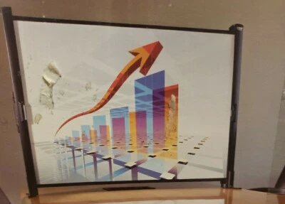 Epson ES1000 16:9 Tabletop Ultra-Portable Projector Projection Screen 50” in Box - Image 1 of 4