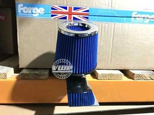 For VW Golf MK3 VR6 GTI Forge Motorsport Air Filter Cone Polished Chrome - Picture 1 of 10