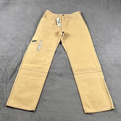 Arborwear ¡Nuevo! Pantalones de Doble Rodilla Original Tree Climbers Lona 36X34 Beige Trabajo Foto 1 de 4