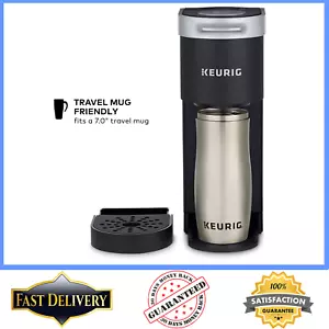 Keurig K-Mini Single Serve Coffee Maker, Compact & Portable Black Brewer 5" Wide - Bild 1 von 12