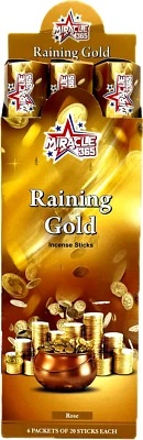 Miracle 365 Raining Gold (6 tubos de 20 palos cada uno) Foto 1 de 3